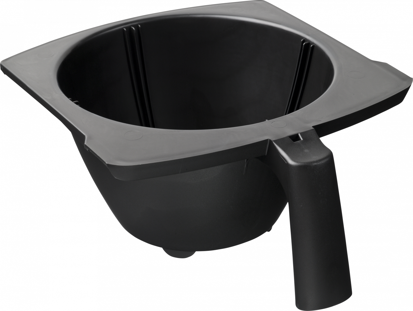 Product angle 2 - Filterpan voor Novo en Iso (zwart kunststof)