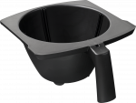Product angle 2 - Filterpan voor Novo en Iso (zwart kunststof)
