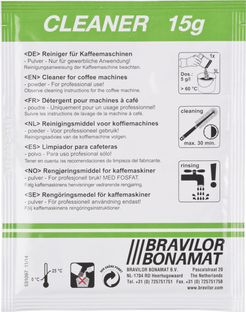 Product angle 2 - Cleaner 1 kartong, 10 burkar 1 kilo/st