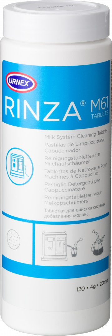 Product angle 1 - 1 pojemnik - 120 tabletek czyszczących do modułu FreshMilk