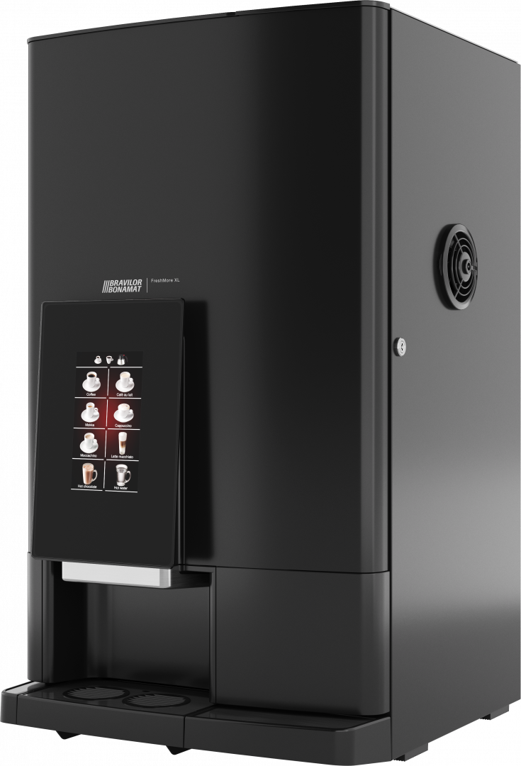 Product angle 2 - FreshMore XL 330 Touch svart